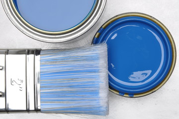 Complementary paint colours